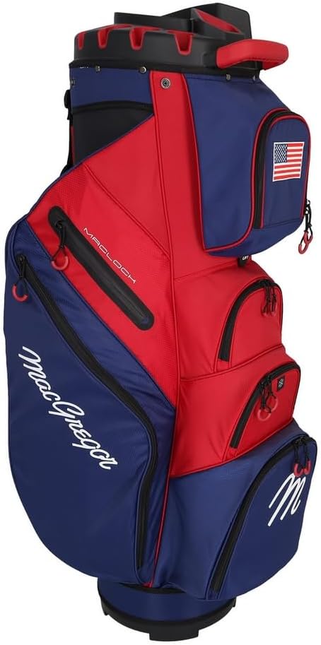 MacGregor Golf MACLOCK Ultimate Divider System Cart Bag - USA