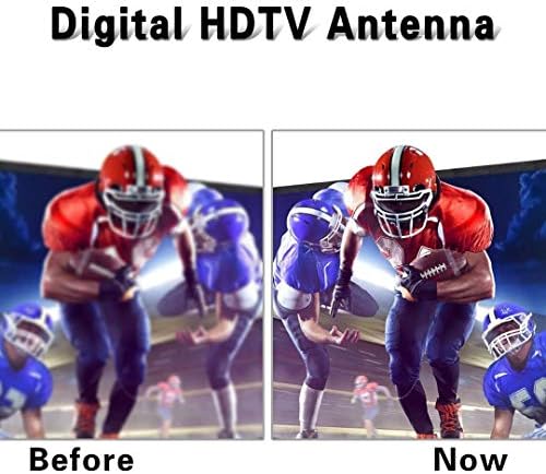 Lava Omnipro HD-8008 Omni-Directional HDTV Antenna 360 Degree - Attic or Roof Mount TV Antenna for Clear Reception, 4K 1080P (HD-8008_FBA)