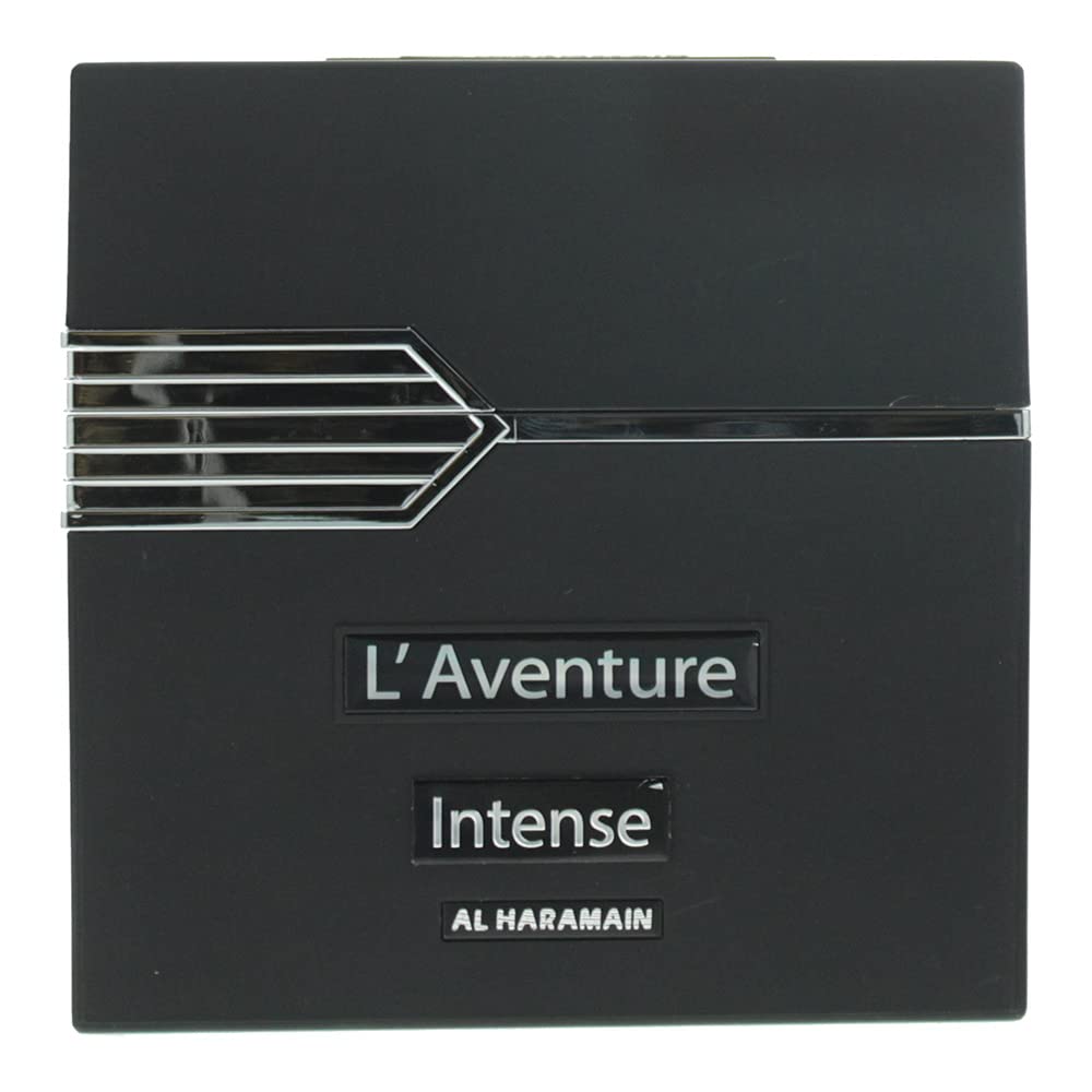 Al Haramain L'Aventure Intense for Men Eau de Parfum Spray, 3.4 Ounce