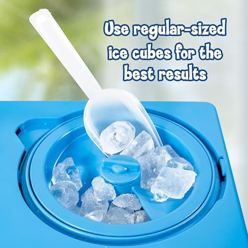 Nostalgia Taco Tuesday Frozen Drink Maker and Margarita Machine for Home - 40-Ounce Slushy Maker with Stainless Steel Flow Spout - Easy to Clean and
