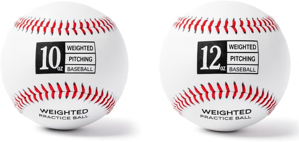 Thorza Weighted Baseballs for Pitching & Throwing Training - Velocity Building Balls for Hitting Practice & Strength Development - Youth to Pro