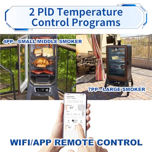 WiFi Control Board Replacement for Pit Boss Vertical Smoker 3/4/5/7 Series | Digital Thermostat Panel for PBV3P1/PBV4PS1/PBV5P1 Series Vertical Smoker