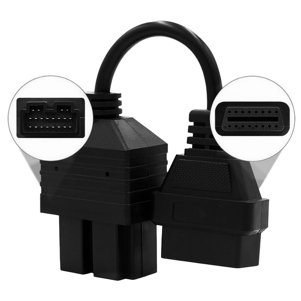 OBD OBD2 16 Pin Connector Diagnostic Adapter Cable Compatible for BMW 20 Pin