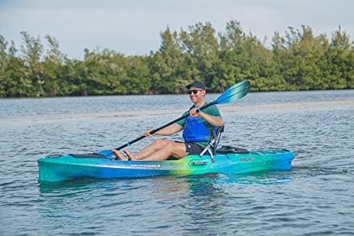 Wilderness Systems Pungo Kayak Paddle for Recreation/Touring | Fiberglass or Carbon Fiber Blade | Adjustable Carbon Fiber Shaft (220-240cm)