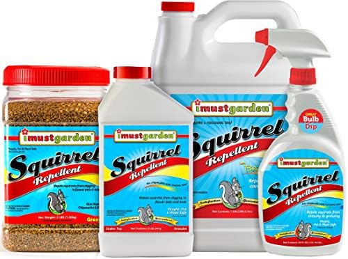 I Must Garden Squirrel Repellent: Stops Digging in Gardens/Pots/Beds - 3lb