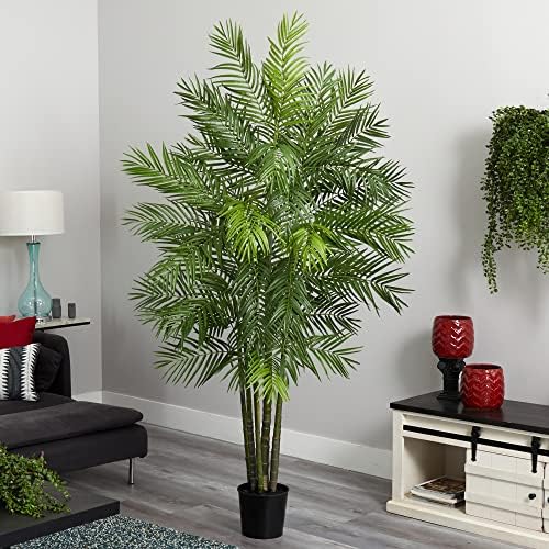 Nearly Natural 6ft. Areca Palm Silk Tree