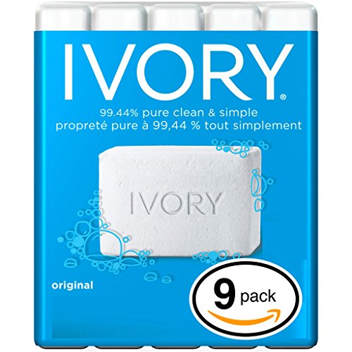 Ivory Simply Ivory Bath Bar for Unisex, 3 Count