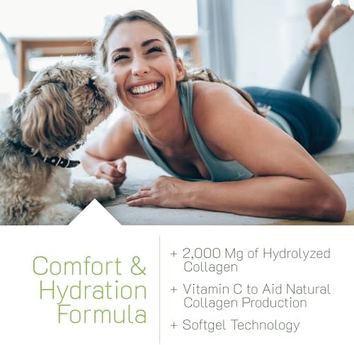 Irwin Naturals Deep Tissue Collagen-Pure Connective Tissue Support | Structural Collagen Support | 2,000 mg Hydrolyzed Collagen | Joint & Skin Wellness | 80 Liquid Soft-Gels