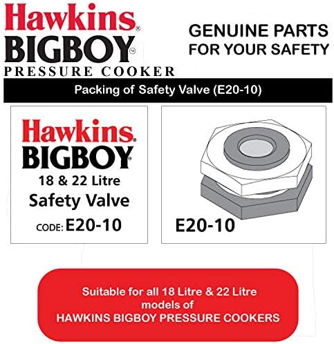 Safety Valve for Hawkins Bigboy Pressure Cooker
