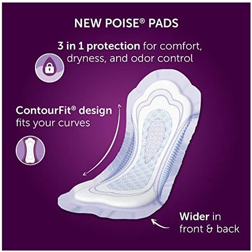 Poise Incontinence Ultra Thins Light Absorbency, 24 Count