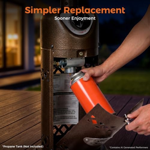 BALI OUTDOORS Portable Patio Heater