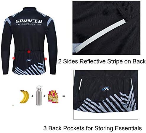 Men's Cycling Cothing Sets Long Sleeved Bicycle Jersey and Pants Kits Road Bike Cyclist Wear