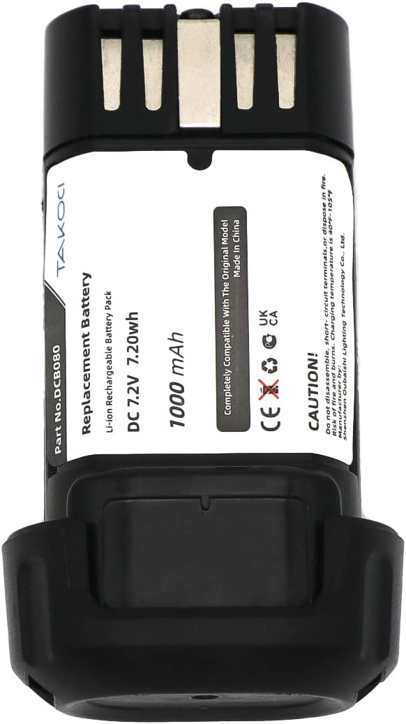 Replacement Battery for DCB080/DW4390/DCF680N1/DCF680N2/DCF680G2