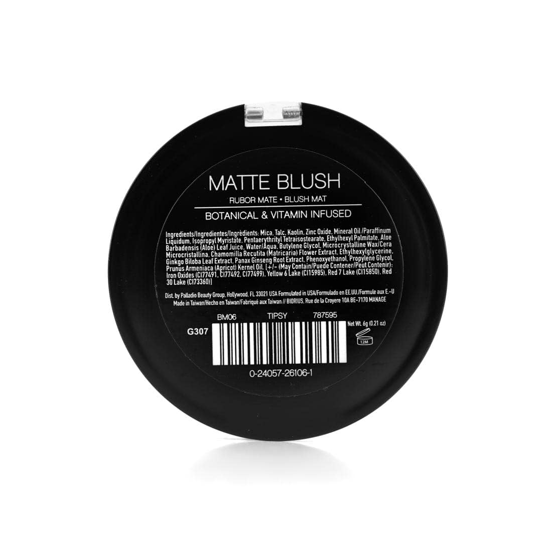 Palladio Matte Blush, Berry Pink