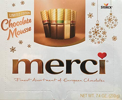Merci Finest Assortment of European Chocolates - Limited Edition Chocolate Mousse
