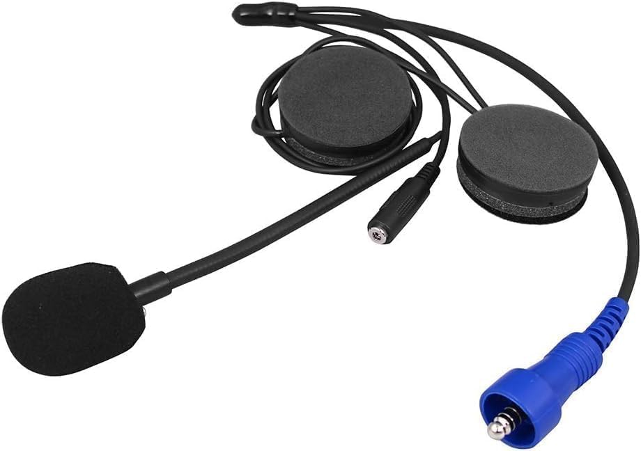 Rugged Radios Off-Road Helmet Kit with Alpha Audio Speakers & Mic | Noise-Canceling Flex Mic, 3.5mm Earbud Jack