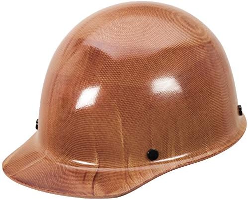 MSA Skullgard Cap Style Safety Hard Hat with Suspension - Non-Slotted Cap, Made of Phenolic Resin, Radiant Heat Loads up to 350F | Staz-On Pinlock Suspension