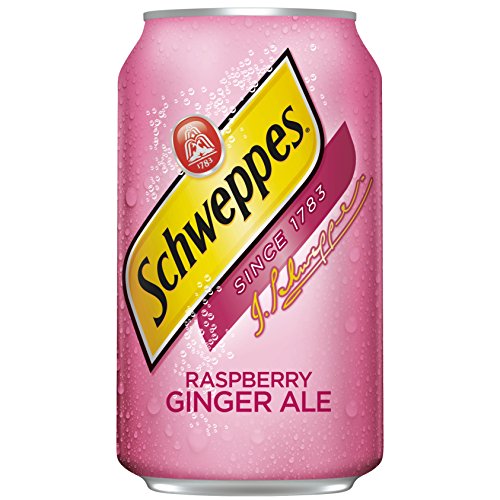 Schweppes Raspberry Ginger Ale - 12 oz cans - 12pk