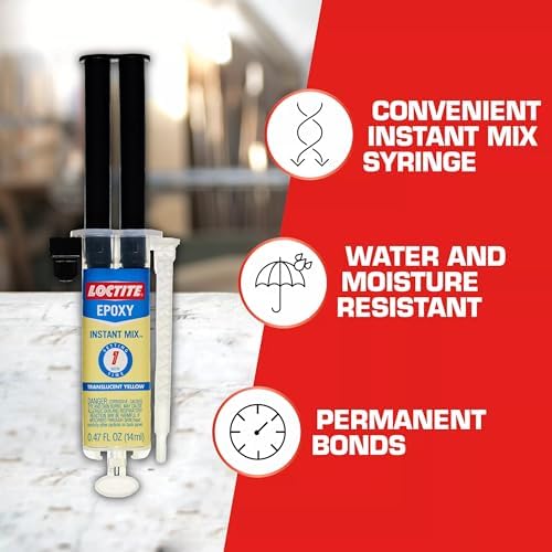 Loctite Epoxy Instant Mix 1 Minute, 0.47 fl oz