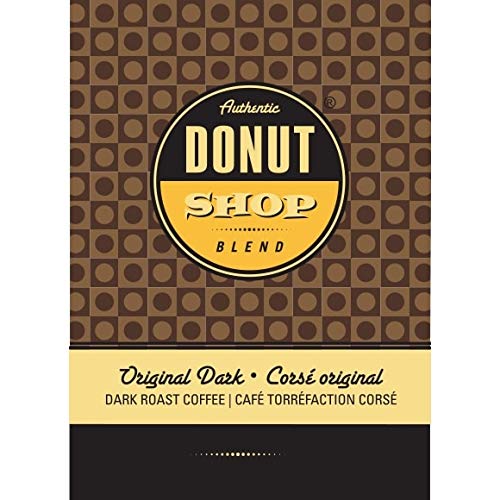 Authentic Donut Shop Blend Original Roast Single-Cup Coffee for Keurig K-Cup Brewers, 24 Count