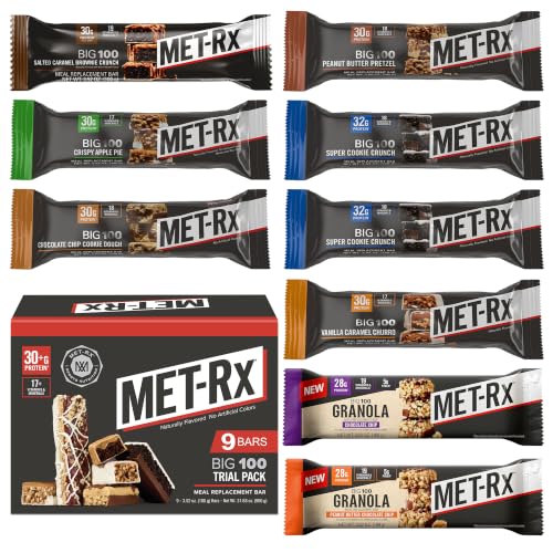 MET-Rx Protein Plus Bar, Great as Healthy Meal Replacement, Snack, and Help Support Energy, Gluten Free, Peanut Butter Cup, With Vitamin A, Vitamin C, and Zinc to Support Immune Health, 85 g,9 Count | Great as Healthy Meal Replacement, Snack, and Help Su…