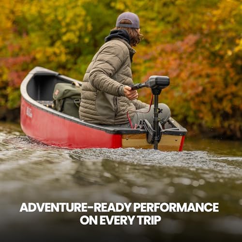 Newport NV-Series Thrust Saltwater Transom Mounted Trolling Electric Trolling Motor w/LED Battery Indicator