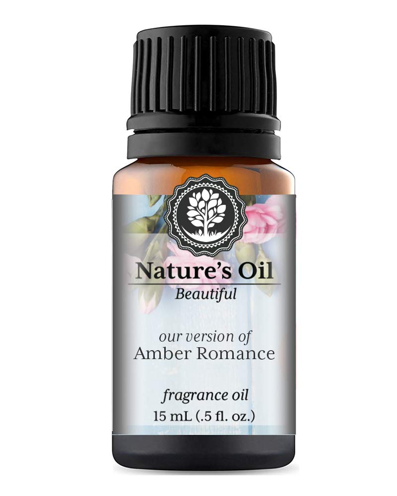Amber Romance Fragrance Oil (15ml) For Perfume, Diffusers, Soap Making, Candles, Lotion, Home Scents, Linen Spray, Bath Bombs, Slime