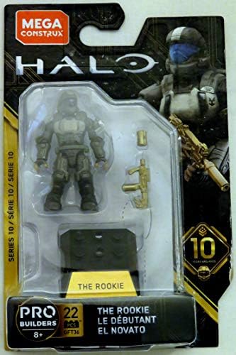 Mega Construx Halo Heroes Pro Builders Series 10 The Rookie Mini Figure GFT36