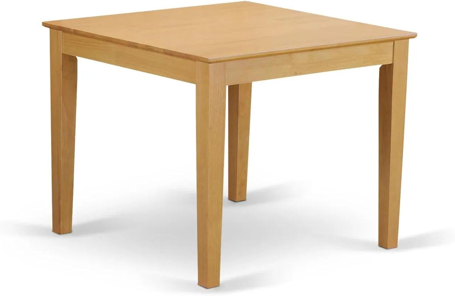 East West Furniture OXT-ANA-T Oxford Square Dining Table for Small Spaces, 36x36 Inch, Natural