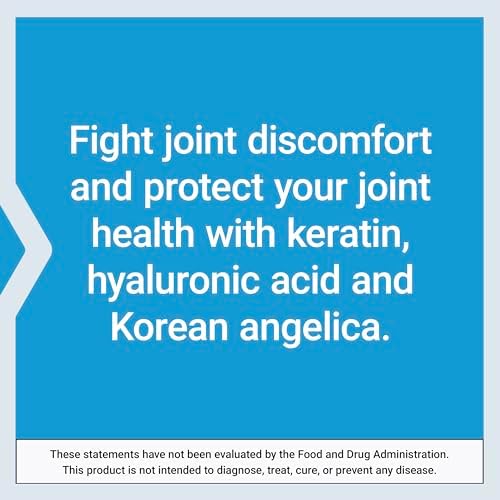 Life Extension Fast-Acting Joint Formula, 30 Capsules | With Keratin, Korean Angelica & Hyaluronic Acid, Joint Health Support, Non-GMO & Gluten-Free