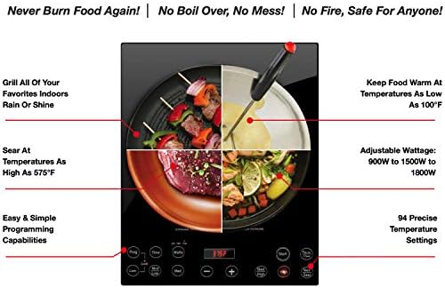 Nuwave Pro Chef Induction Cooktop, Commercial-Grade Portable Burner