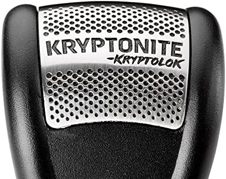 Kryptonite Motorcycle Alarm Disc Lock, 120dB Anti-Theft Brake Pin Lock