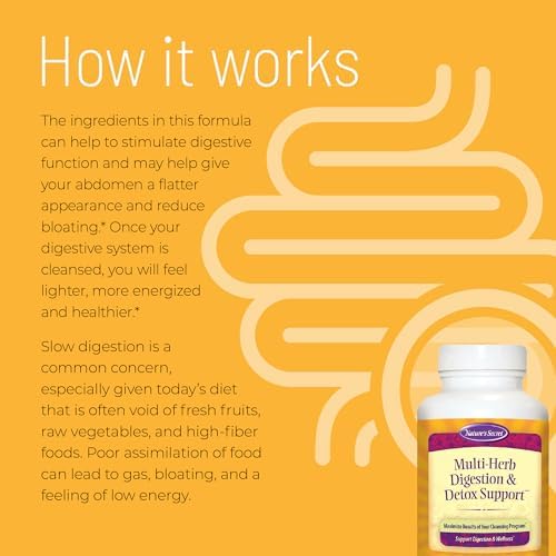 Nature's Secret Multi-Herb Digestion & Detox Support (2 Pack)