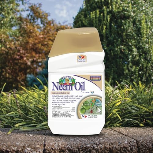 Bonide Captain Jack's Neem Oil, 16 oz. Concentrate, Multi-Purpose Fungicide, Insecticide and Miticide for Organic Gardening | Multi-Purpose Fungicide