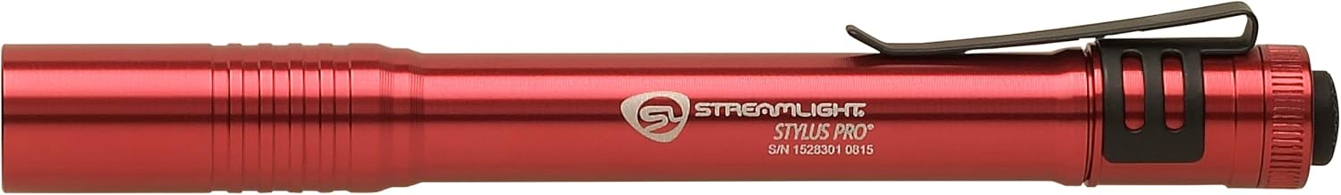 Streamlight 66149 Stylus Pro UV LED Penlight with Holster, Black