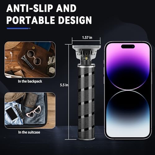 Ufree Beard Trimmer for Men, T-Blade Hair Trimmer, Zero Gap Edger Clippers