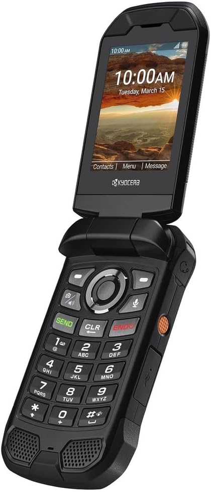 NEW KYOCERA DuraXA Equip E4831 | Unlocked/T-Mobile | 2/16GB | (Camera) | 1YR Factory Warranty Waterproof, Drop Proof