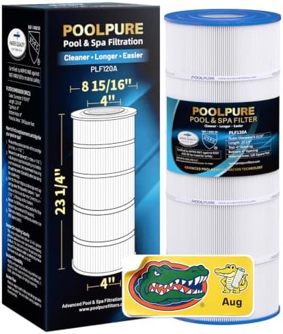 POOLPURE C1200 Pool Filter Replace Hayward CX1200RE, HAY823C, Pleatco PA120 | Compatible with Ultra-B2, Unicel C-8412, Filbur FC-1293