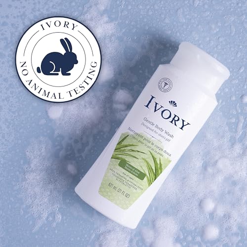 Ivory Body Wash, Designed for the Whole Family, Gentle Formula, Free of Dyes Heavy Perfumes Parabens Phthalates & Silicones, Original Scent, 21 oz (Pack of 2)
