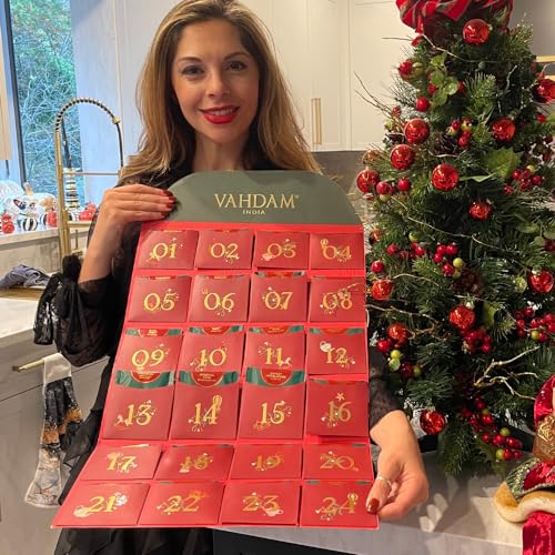 VAHDAM Assorted Green Tea Loose Leaf Tea Gift Set (10 Flavors) | Loose Leaf Green Tea Collection | Includes Himalayan Green Tea Varieties | Packed in Resealable Ziplock Pouches