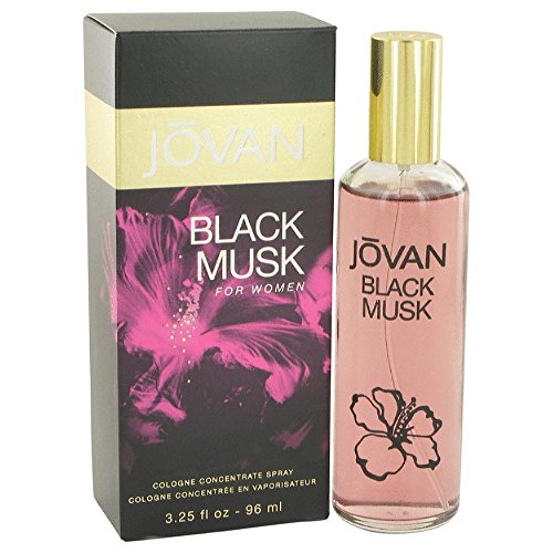 JOVAN BLACK MUSK by Jovan COLOGNE CONCENTRATE SPRAY 3.25 OZ for WOMEN |