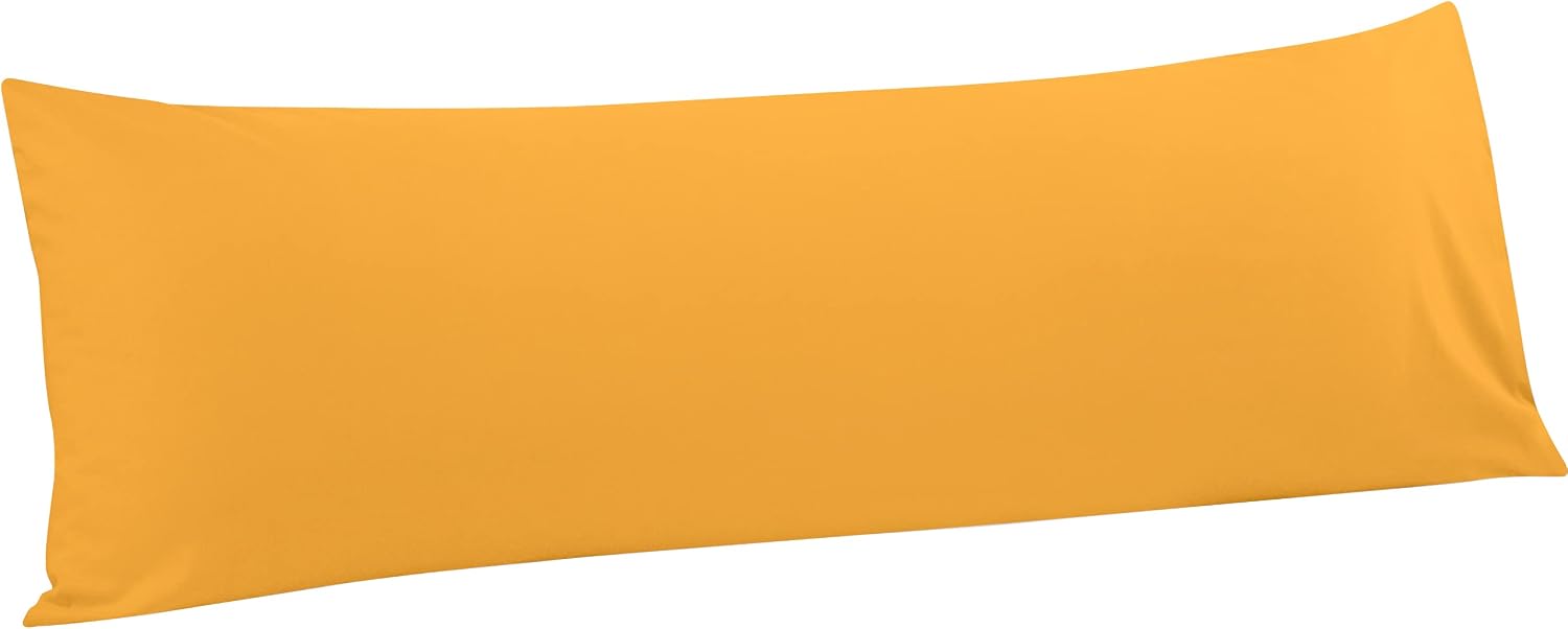 FLXXIE 2-Pack Microfiber Standard Pillow Cases, Envelope Style, White