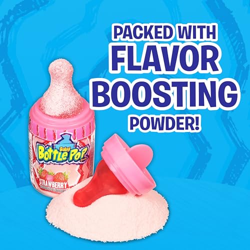 Baby Bottle Pop Candy Lollipops Variety Pack - 10 Ct Individually Wrapped