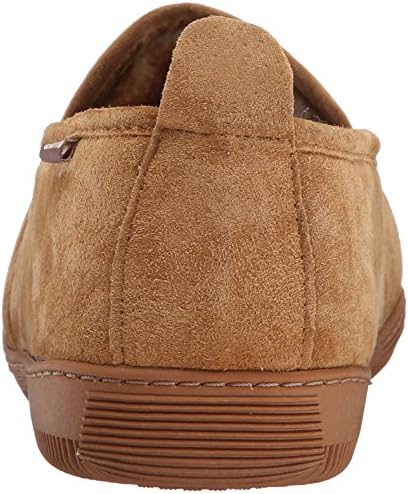 Lamo Men's Romeo Slip-on Shoe, Suede, Chestnut