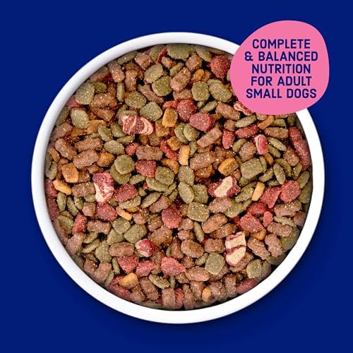 Kibbles 'n Bits Bistro Mini Bits Small Breed Dry Dog Food, Oven Roasted Beef, Spring Vegetable & Apple Flavors for Adult Dogs, 16 lb. Bag | Complete & Balanced Nutrition Formulated For Small Adult Dogs Crafted With Beef, Spring Vegetable & Apple Flavors