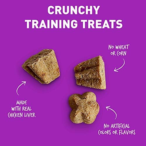 Cloud Star Tricky Trainers Crunchy, Low Calorie Training Dog Treat, Made in the USA, Wheat & Corn Free