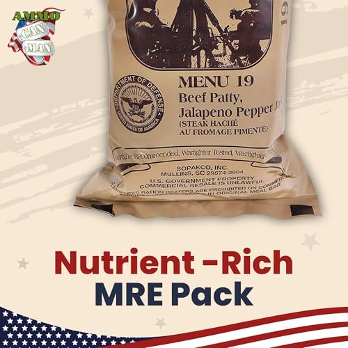MRE Box B - Genuine Military Surplus - Menus 13-24 | MRE Box B - Genuine US Military Surplus - Menus 13-24 - Ready to Eat Emergency Meals