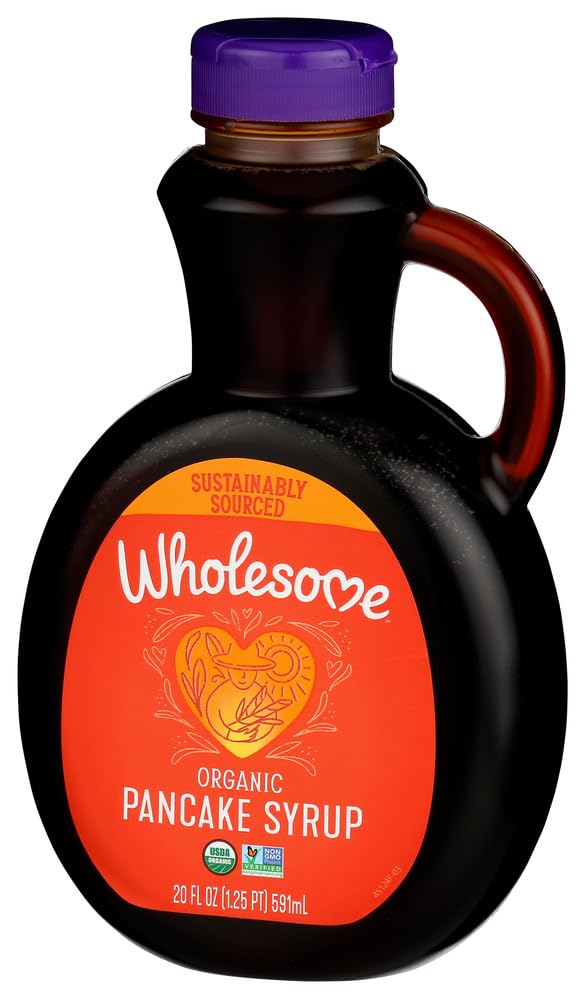 Wholesome Sweeteners Pancake Syrup, Original, 20 Fl Oz
