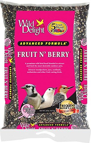 Wild Delight 365200 20 Lb Fruit N' Berry Bird Food