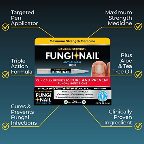 Fungi-Nail Pen Apllicator Anti-Fungal Solution 0.101 Fl Oz